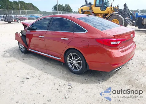 2015 Hyundai Sonata Sport 2.0T из США, поврежденный, VIN 5NPE34AB1FH170318